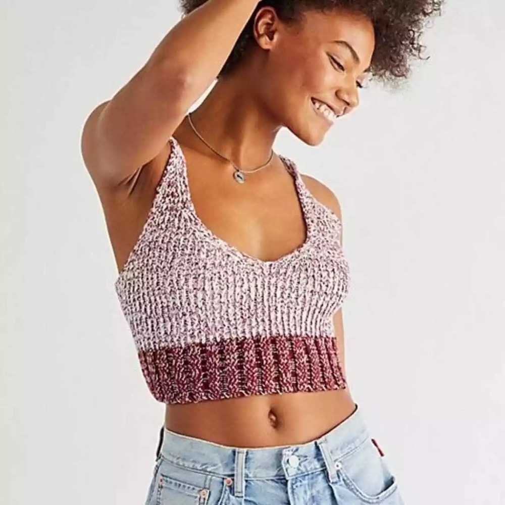 Free people knitted top